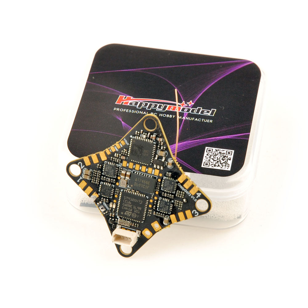 HappyModel Crazy G473 V1.0 5-in-1 AIO - G473 FC + 5A 1S Bluejay