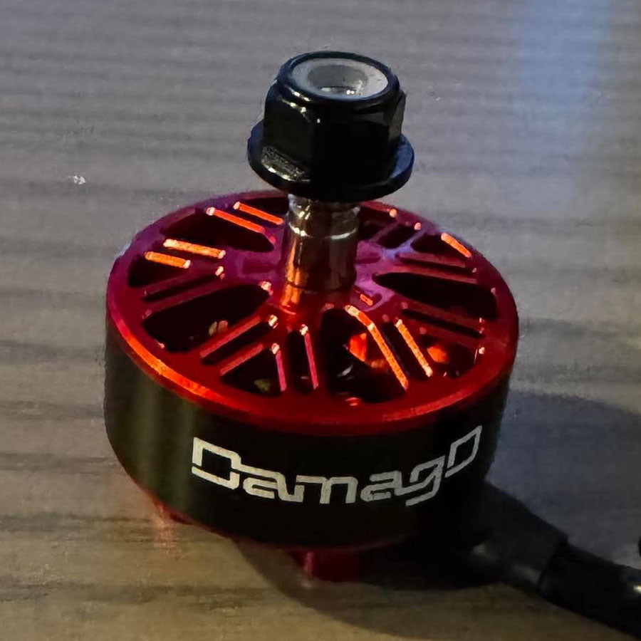 Vandal 2206.5 1920KV FPV motors by DamagD, featuring a Wasp Major core with custom KV and bell, built for high-performance freestyle flight built by RCINPOWER.