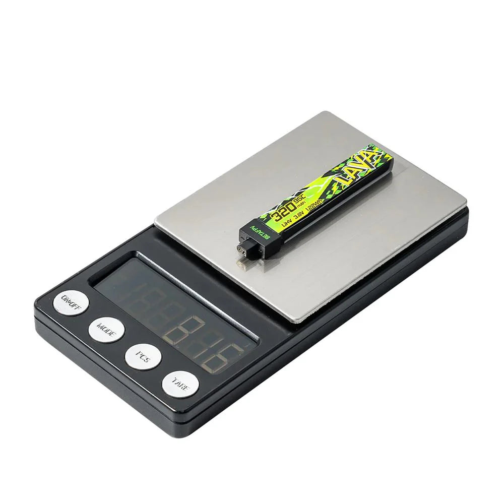 BetaFPV LAVA II 1S 320mAh 4.35v HV 95C BT2.0 Battery (5PCS)