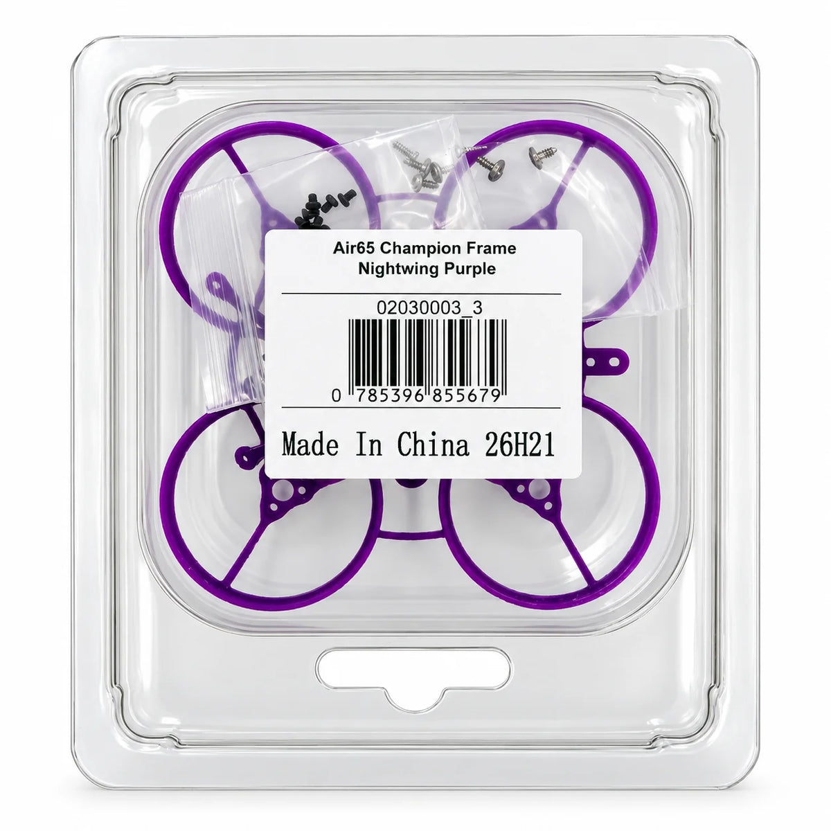 BETAFPV Nightwing Purple Air65 Champion Frame & Air II Canopy Kit